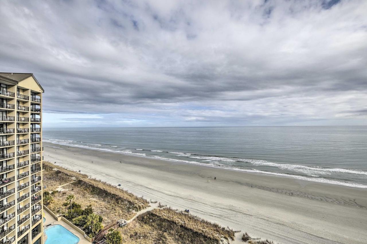 Oceanfront North Myrtle Beach Condo With Views! エクステリア 写真